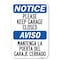 Signmission Safety Sign, 12 in Height, Aluminum, 18 in Length, 23289 A-1218-23289 - alternate 1